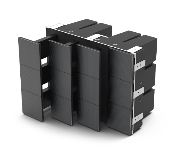 160型机械屏_磐构实业_机械矩阵屏_磐构_机械屏_伸缩模块_3D Kinect_LED显示屏